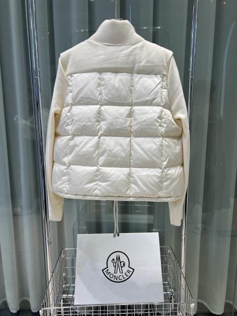 1:1 Top Quality Puffer Down Jacket with Knit Sleeve (NFC SCAN)