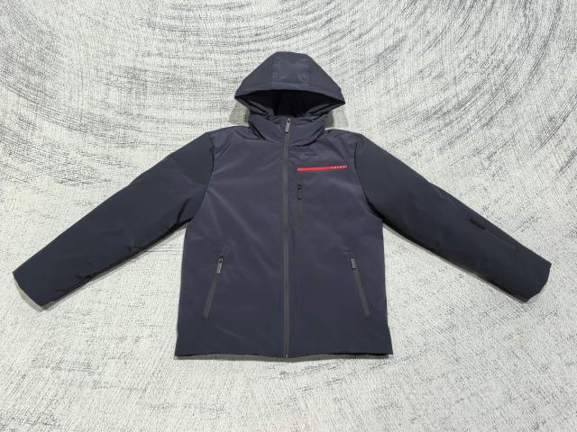 Down Jacket Black Navy Blue