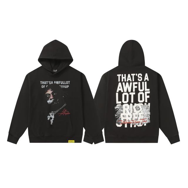 Rap Artist Hip-Hop Print Hoodie Hoodie 28600196