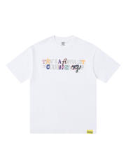 Colorful Cartoon Alphabet Print Tee 2 colors 28499596