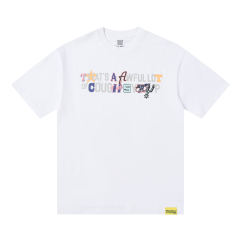 Colorful Cartoon Alphabet Print Tee 2 colors 28499596