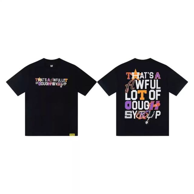 Colorful Cartoon Alphabet Print Tee 2 colors 28499596