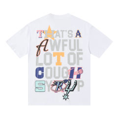 Colorful Cartoon Alphabet Print Tee 2 colors 28499596