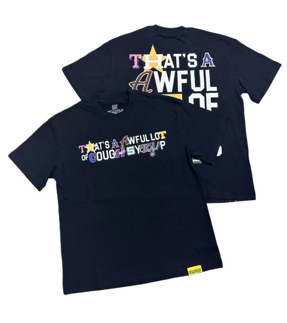 Colorful Cartoon Alphabet Print Tee 2 colors 28499596