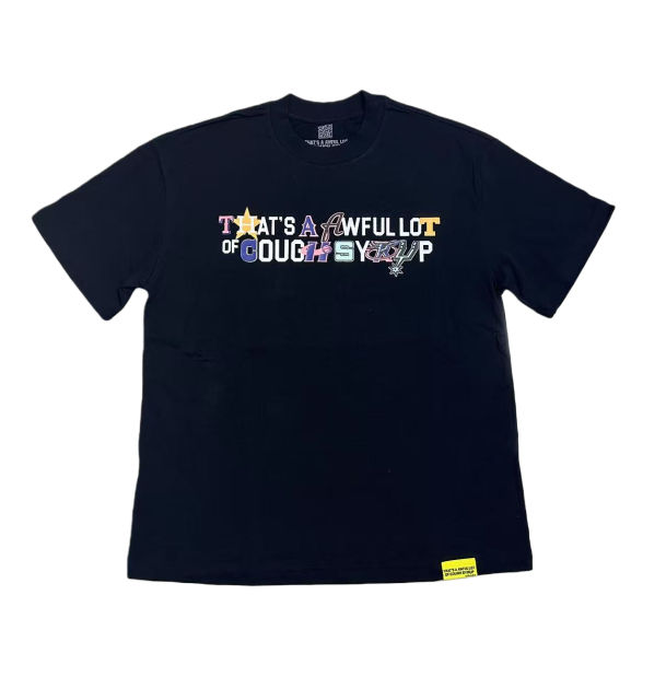 Colorful Cartoon Alphabet Print Tee 2 colors 28499596