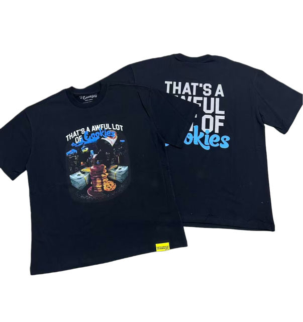Nightscape Cookies Money Letter Print Tee 28498705