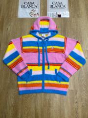 1:1 Quality Casa Colorful Mo Hair Hoodie & Shorts