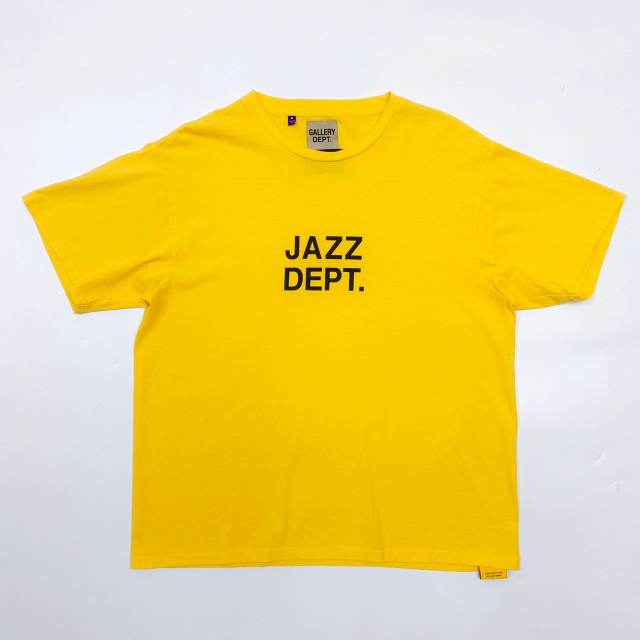 1:1 quality version Gallery Dept JAZZ Letter Print Tee