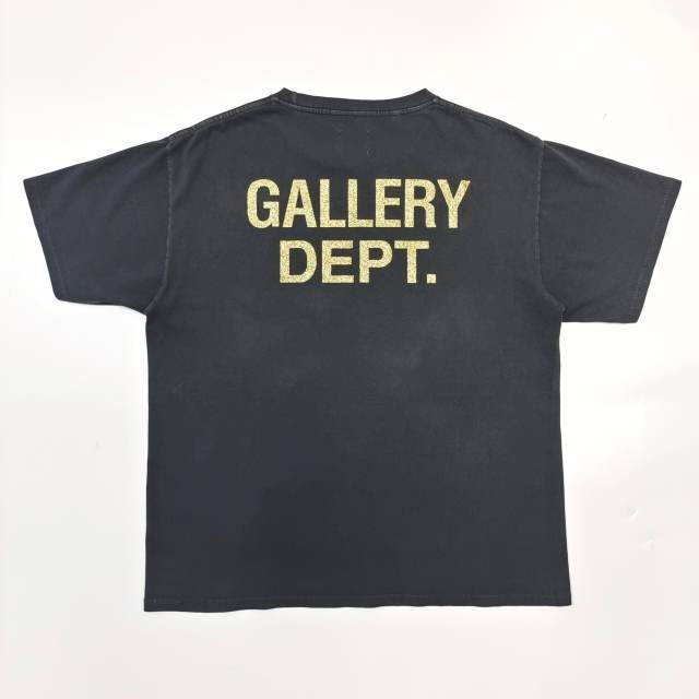 1:1 quality Gallery Dept Haunted House Letter Print Washed Version Tee