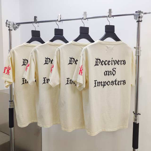 1:1 quality version Gallery Dept Skull Globe Sanskrit Letter Print Tee