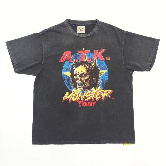 1:1 quality version Gallery Dept Orc Monster Print Washed Version Tee