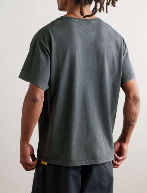 1:1 quality version Gallery Dept Colored ink bucket printed washed Tee