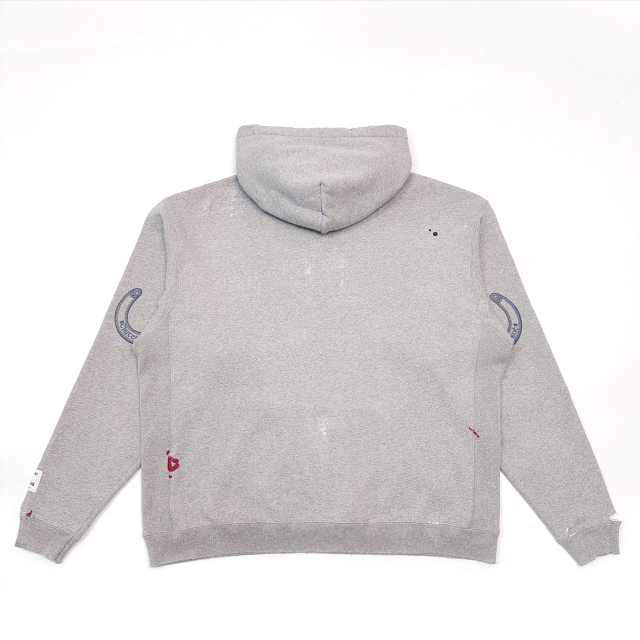 1:1 Quality Gallery Dept Winery Hand-Painted Print Distressed Hoodie
