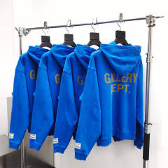 Gallery Dept 1:1 quality version Front and back monogrammed printed hoodie 2 colors