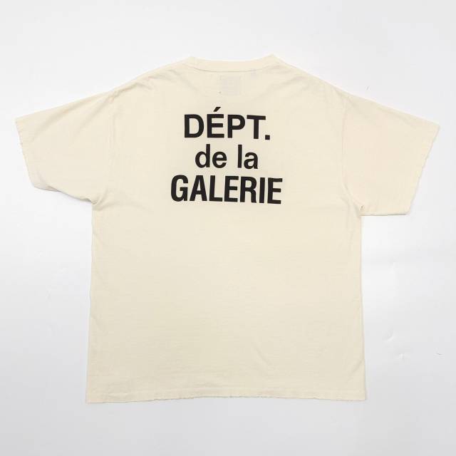 1:1 quality version Gallery Dept Chest Green Letter Print Tee