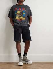 1:1 quality version Gallery Dept Orc Monster Print Washed Version Tee