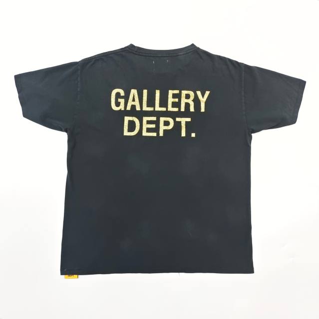 1:1 quality version Gallery Dept Colorful Hair Skull Print Washed Version Tee