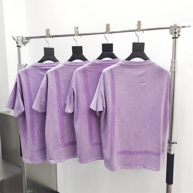 Gallery Dept 1:1 quality version Hand Painted Pocket Folded Shadow Tee 3 colors