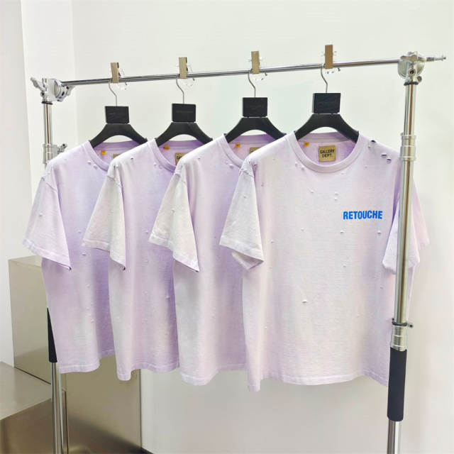 Gallery Dept 1:1 quality version RETOUCHE Torn Letter Print Tee 2 colors