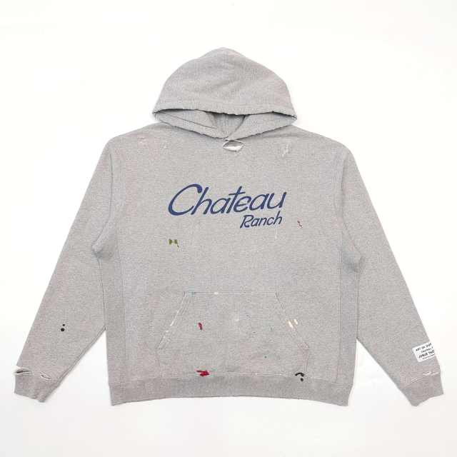 1:1 Quality Gallery Dept Winery Hand-Painted Print Distressed Hoodie