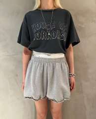 1:1 quality Gallery Dept Haunted House Letter Print Washed Version Tee