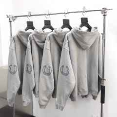 1:1 Quality Gallery Dept Winery Hand-Painted Print Distressed Hoodie