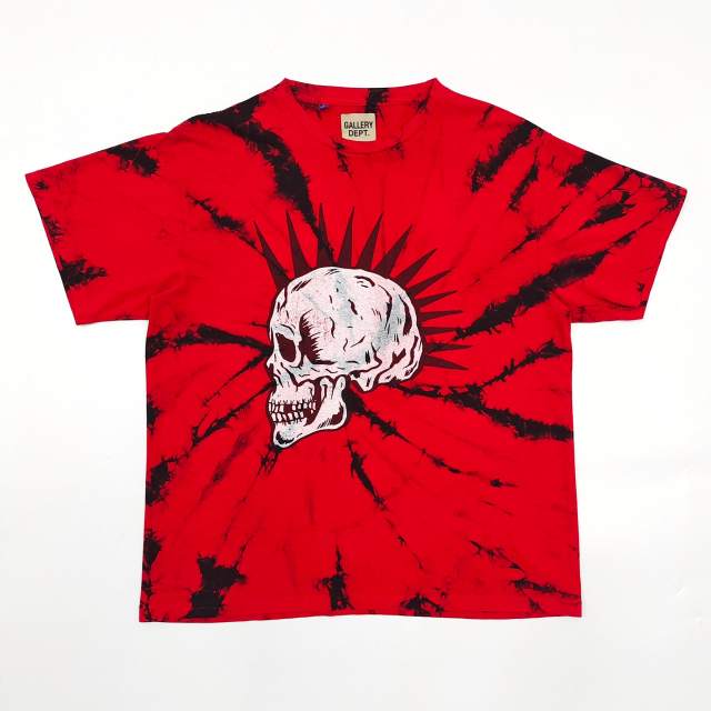 1:1 quality version Gallery Dept Punk White Skull Print Tee