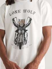 1:1 quality version Gallery Dept Lone Wolf Print Tee