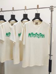 1:1 quality version Gallery Dept Chest Green Letter Print Tee