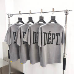 Gallery Dept 1:1 quality version Shield Monogram Printed Aged Washed Tee