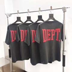 Gallery Dept 1:1 quality version Front and back four letter logo print Tee