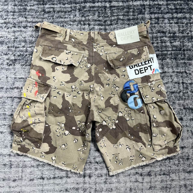 [Best Quality]1:1 Quality Gallery Dept Camo Shorts