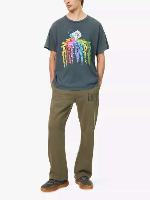 1:1 quality version Gallery Dept Colored ink bucket printed washed Tee