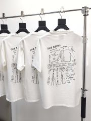 1:1 quality version Graffiti Word Print Tee