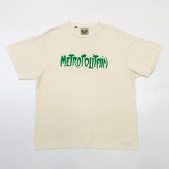 1:1 quality version Gallery Dept Chest Green Letter Print Tee