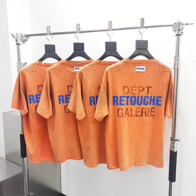 Gallery Dept 1:1 quality version RETOUCHE Torn Letter Print Tee 2 colors