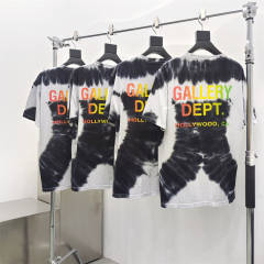Gallery Dept 1:1 quality version Antiwar Illusion Alphabet Print Handmade Tie-Dye Tee