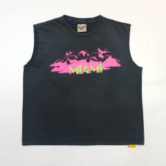 1:1 quality version Gallery Dept Miami Letter Print Washed Version Vest