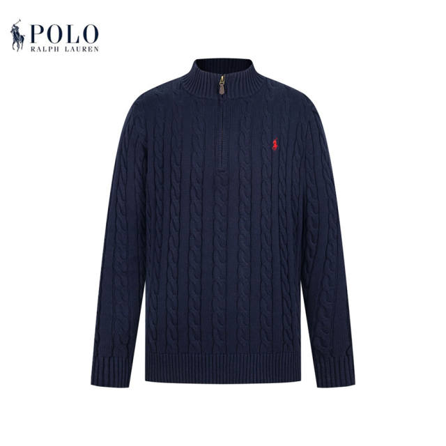 Rαlph Lαuren Half-Zipped Sweater