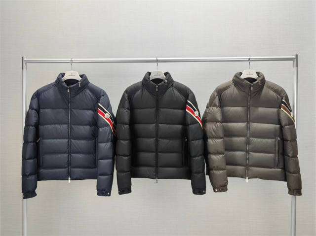 Moncler Down Puffer Jacket Gray Color