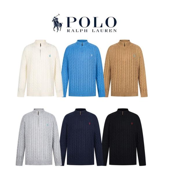 Rαlph Lαuren Half-Zipped Sweater
