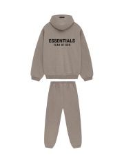 1:1 quality version 28383763 3D Silicone Letter Hoodie & Sweatpants Set 4 colors
