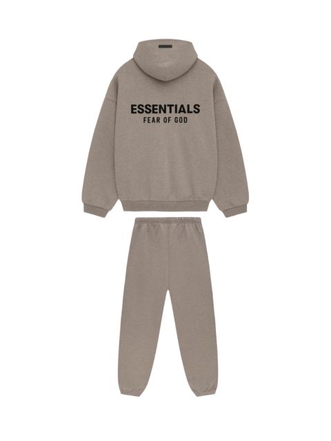 1:1 quality version 28383763 3D Silicone Letter Hoodie & Sweatpants Set 4 colors