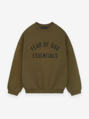 1:1 quality version 28412787 Back To School Logo Printed Fleece Crewneck Sweatshirt 4 colors