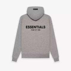 ESSENTIALS Flocked Print Hoodie / Crewneck