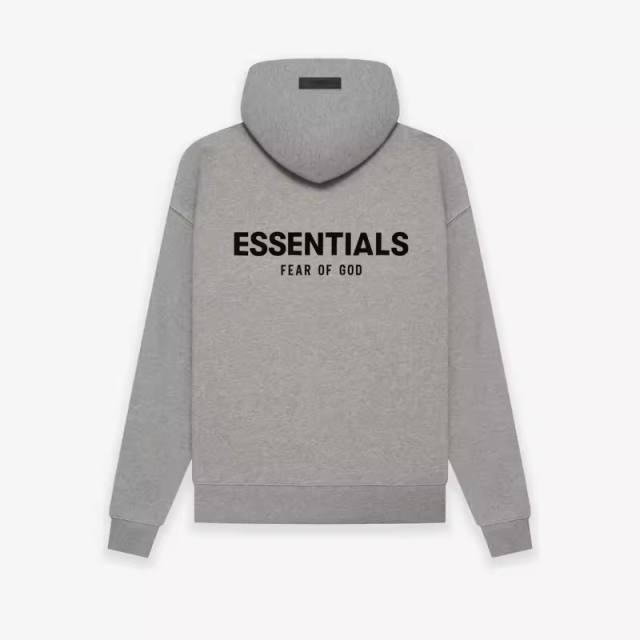 ESSENTIALS Flocked Print Hoodie / Crewneck