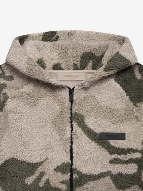 1:1 quality version Logo Labeled fleece lamb wool half-zip Hoodie 3 colors