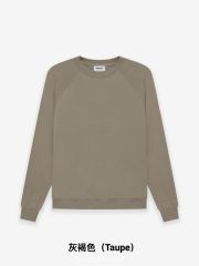 1:1 quality version Front Solid-Color Back Silicone Letter Pullover Sweatshirt 5 colors 28529899