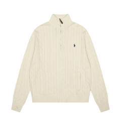 Rαlph Lαuren Zipped Knit Jacket