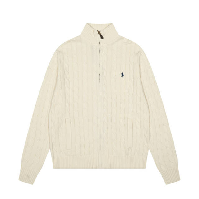 Rαlph Lαuren Zipped Knit Jacket